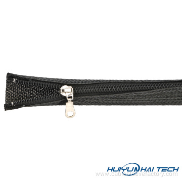 PET zipper woven mesh pipe